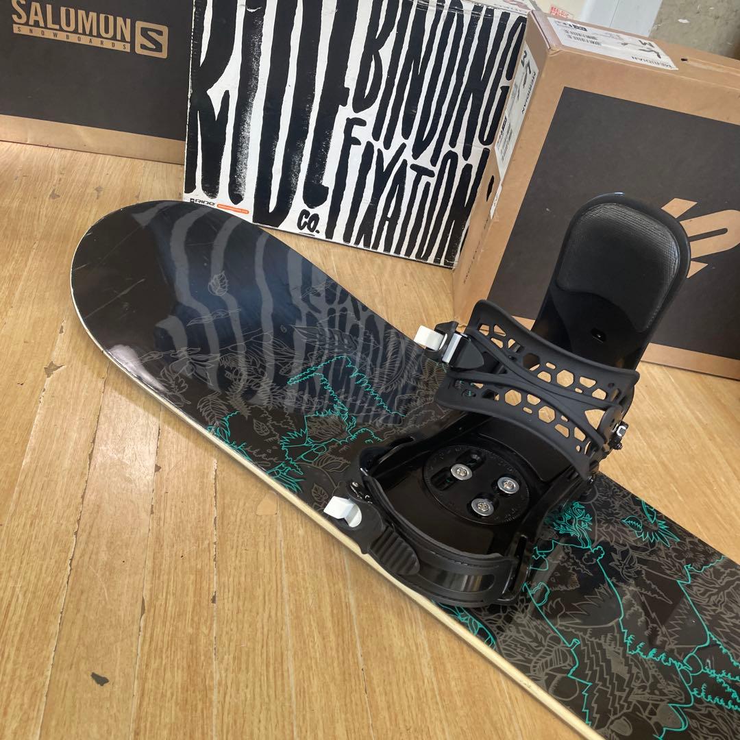 BURTON×ZUMA　バートン　スノーボードセット　未使用バインディング付