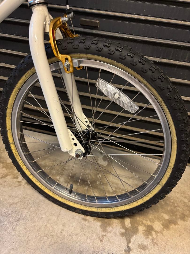 送料込 KUWAHARA KZ-01 白 old bmx 20インチ