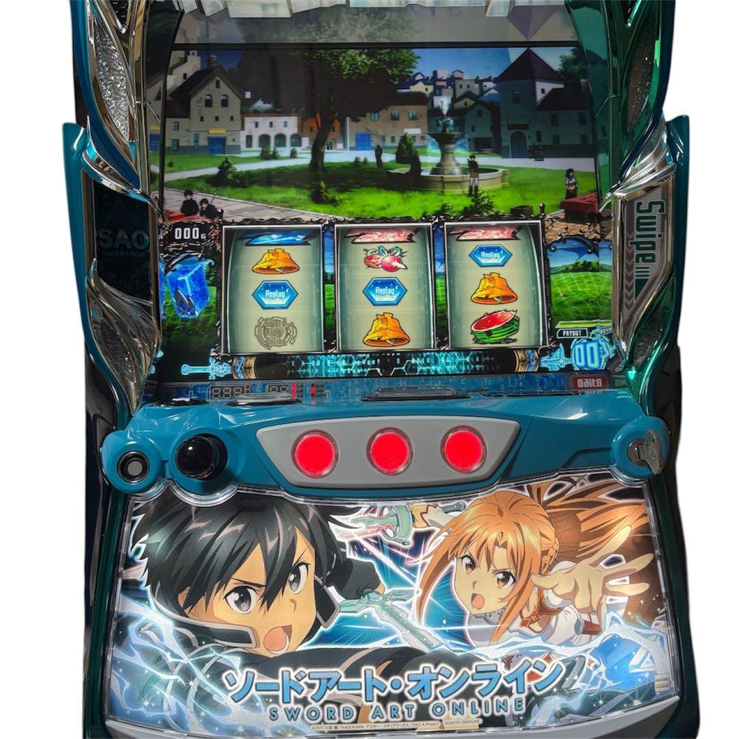 実機 SAO Ｌスロット ソードアート・オンライン バイブオン/オフスイッチ