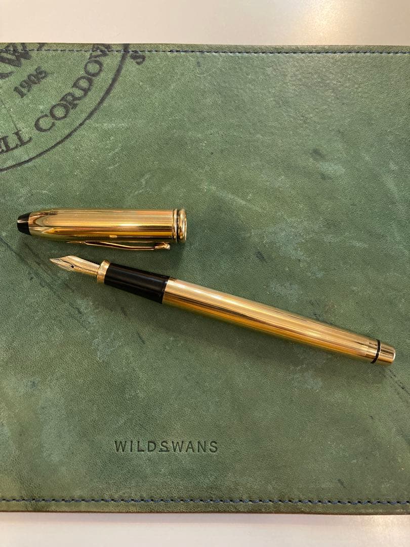 クロス　タウンゼント　万年筆　14金　ゴールド　cross gold USA