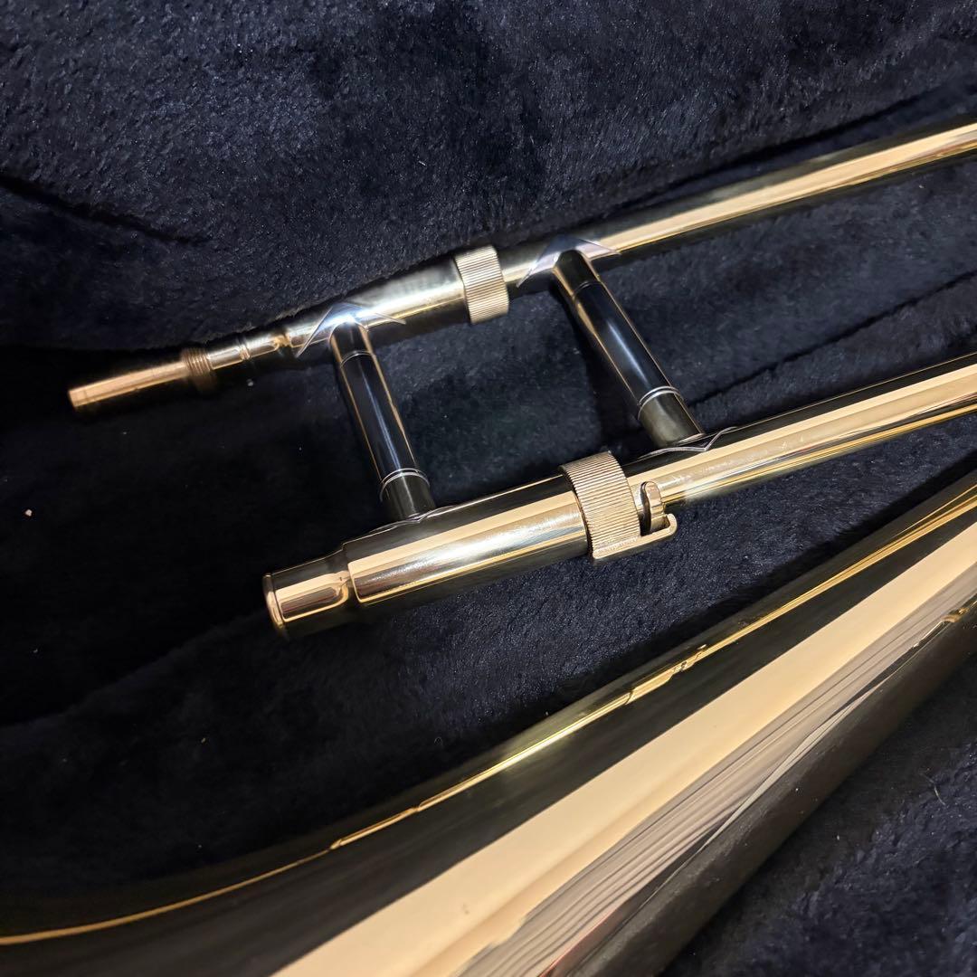 PLAYTECH プレイテック テナーバストロンボーン　管楽器　ケース付