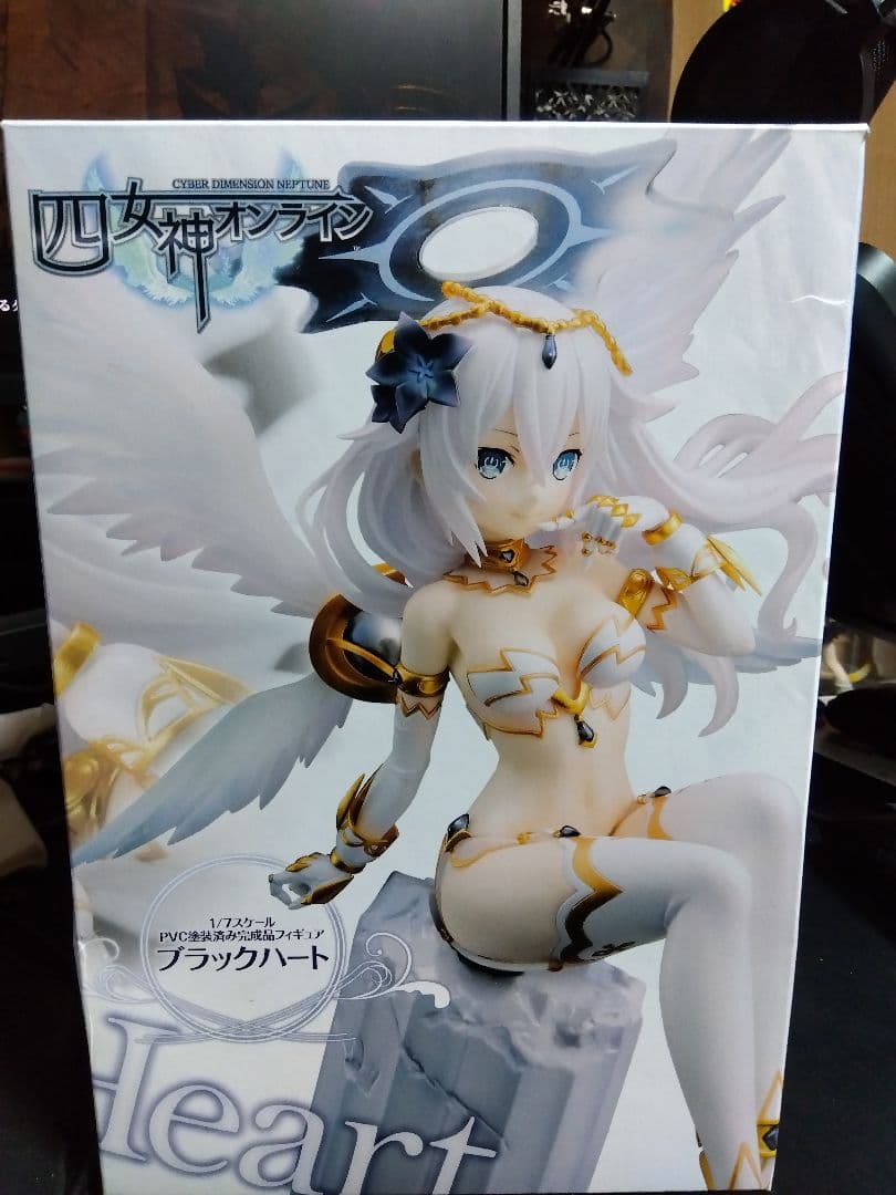 ブリスター未開封品 あみあみ限定特典付き四女神オンライン ブラックハート 1/7