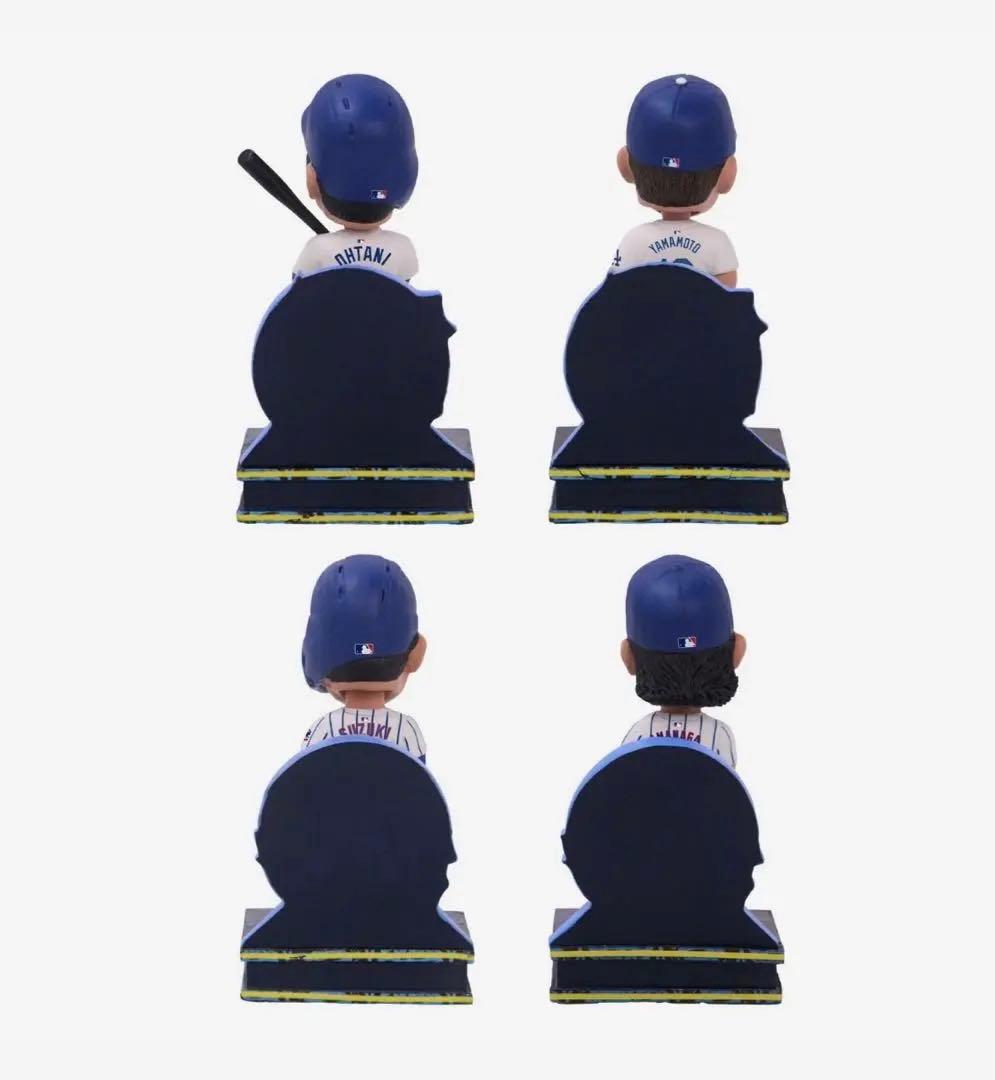 【大谷翔平】2025東京シリーズミニビッグヘッドボブルヘッド 4体セット 新品