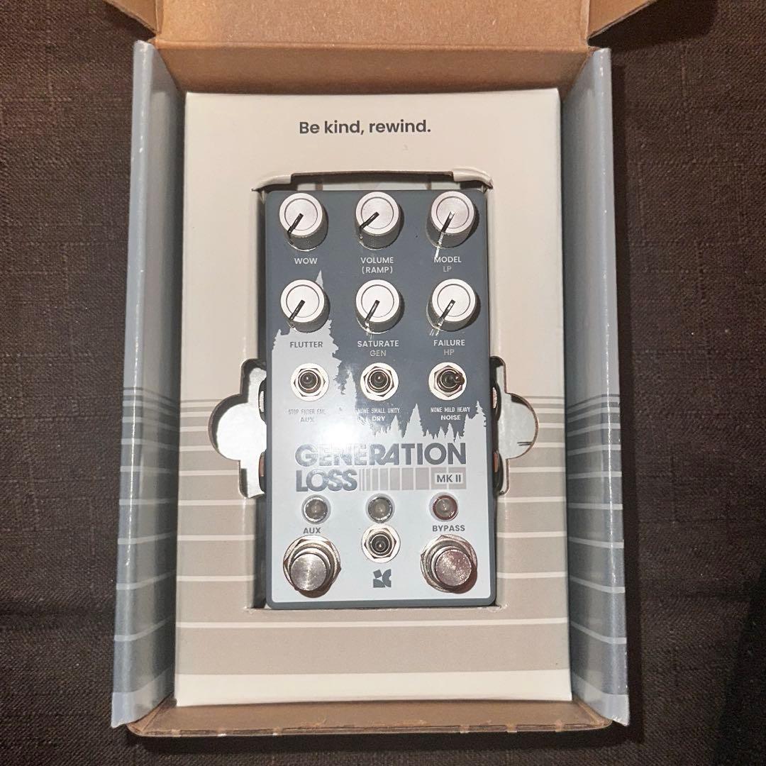 ギター chase bliss GENERATION LOSS MKII