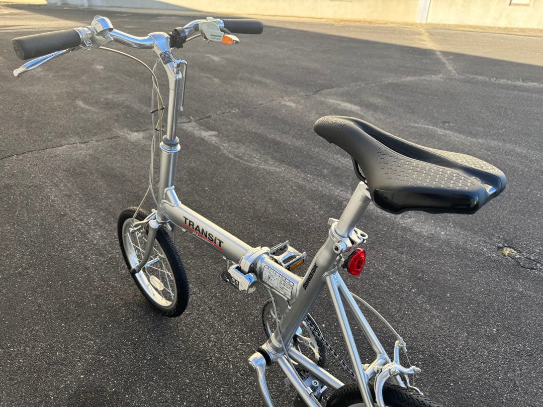 BRIDGESTONE TRANSIT LIGHT アルミフーム折り畳み自転車