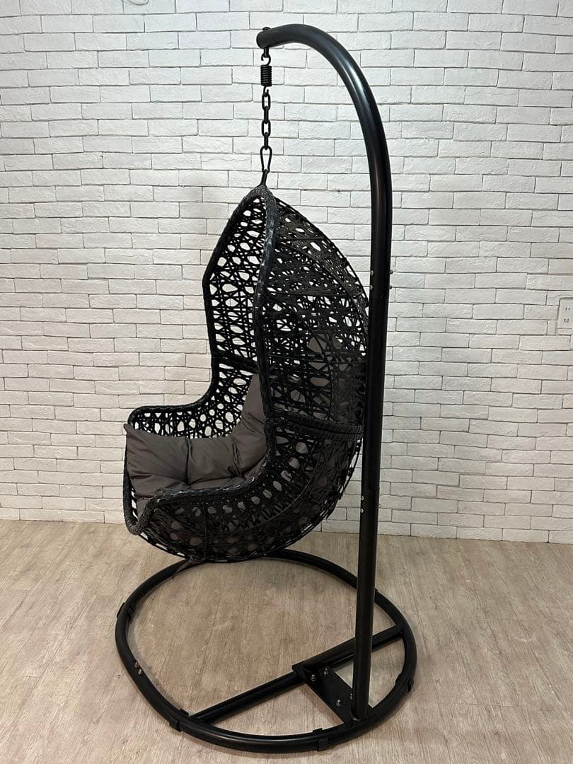 【東京都23区配送無料】ハンギング　チェア　たまご型　アウトドア　椅子　吊り下げ