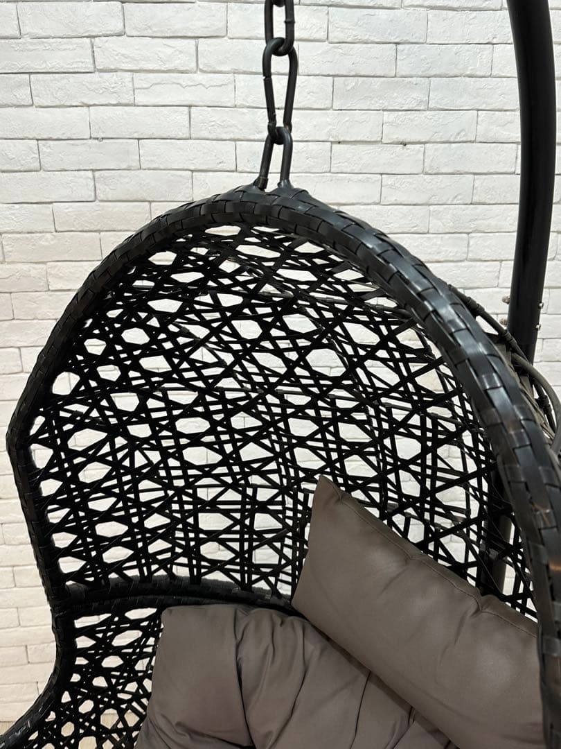 【東京都23区配送無料】ハンギング　チェア　たまご型　アウトドア　椅子　吊り下げ