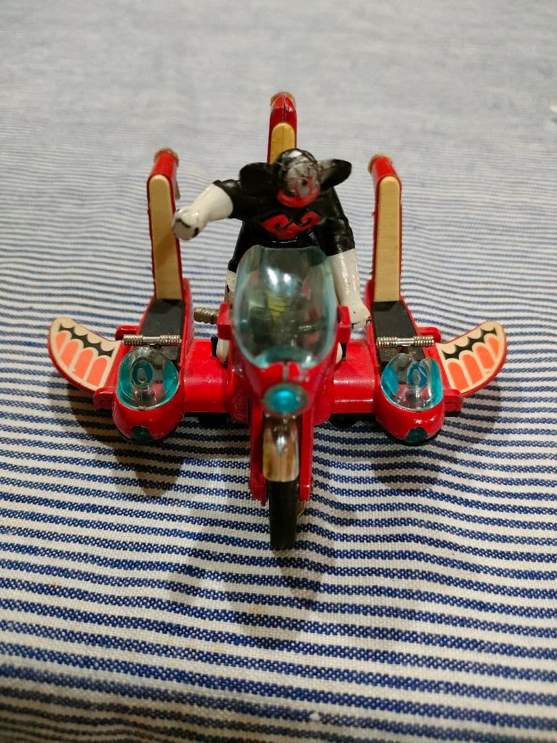 当時物　タカトク　アクマイザー3 ギャリバード号　ザビタン人形付属