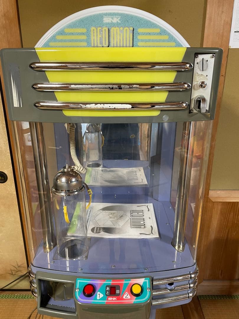動作確認済み！SNK ネオミニ(パープル)カプセルも200個前後付きます！