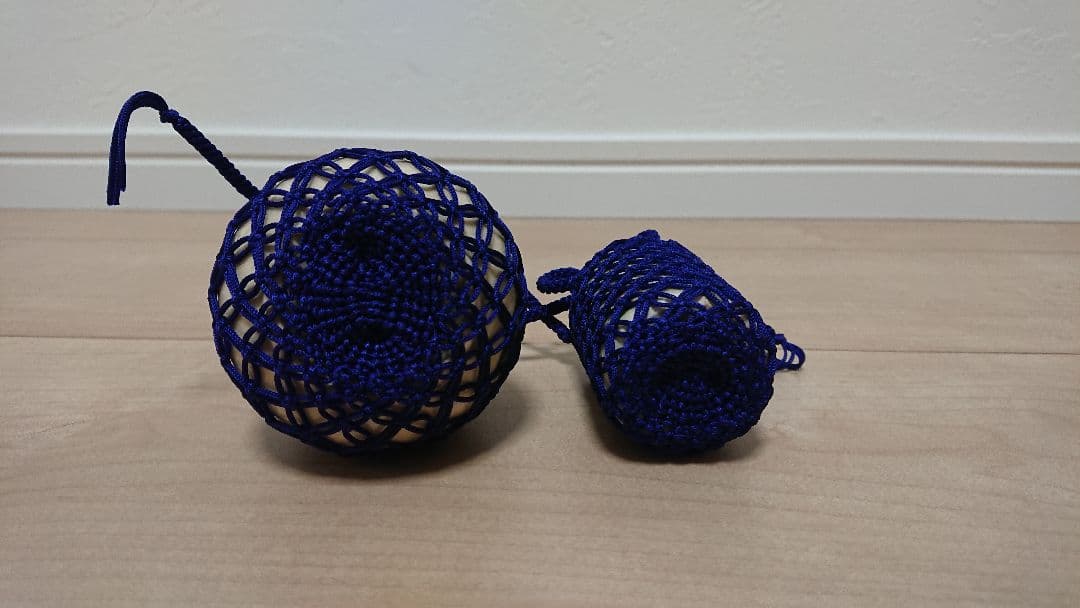 茶巾筒と振出の網袋85・86・87