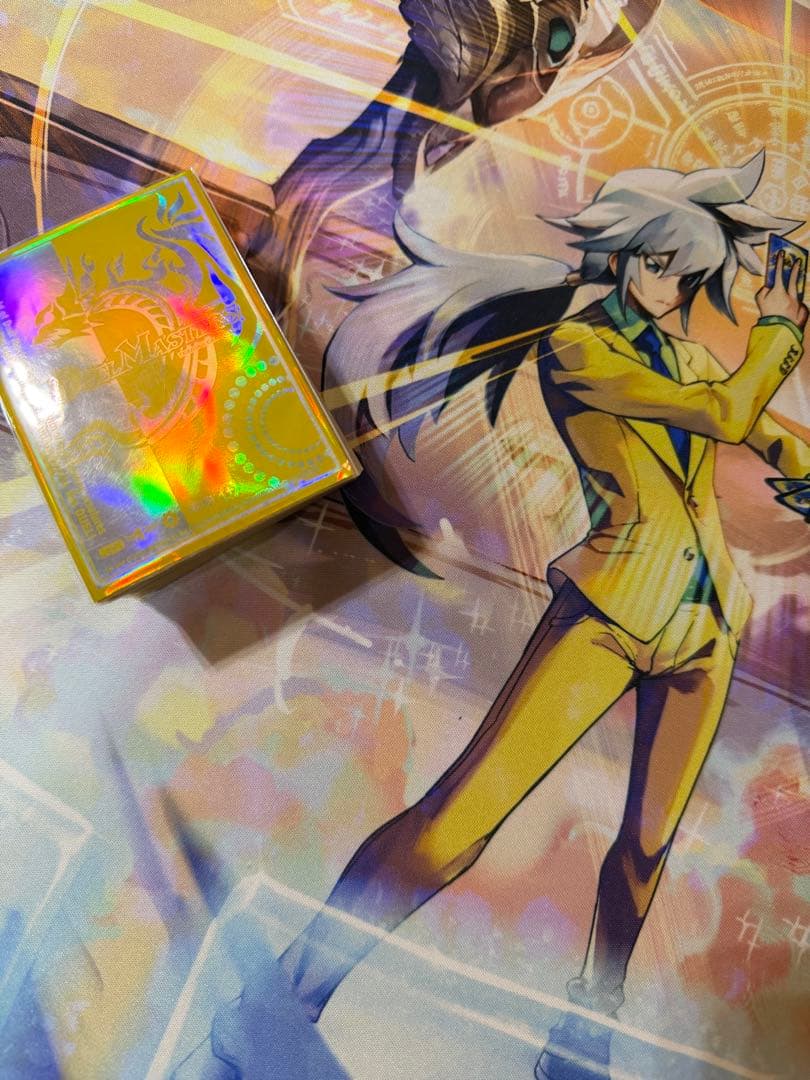 デュエマ　天門デッキ（スリーブ、プレマ付き）