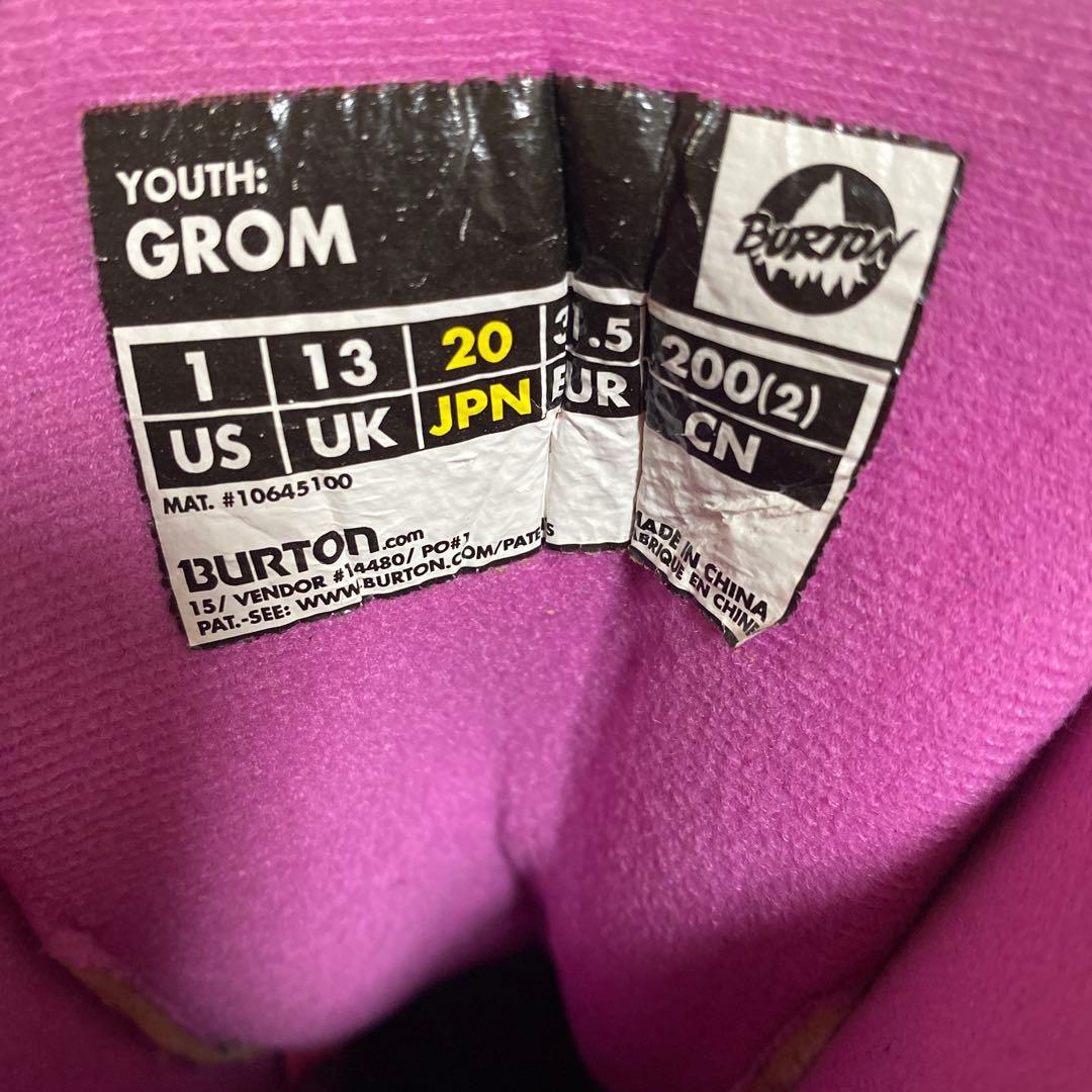 Burton バートン　スノーボードセット　板　ヴィンディング　スノーブーツ