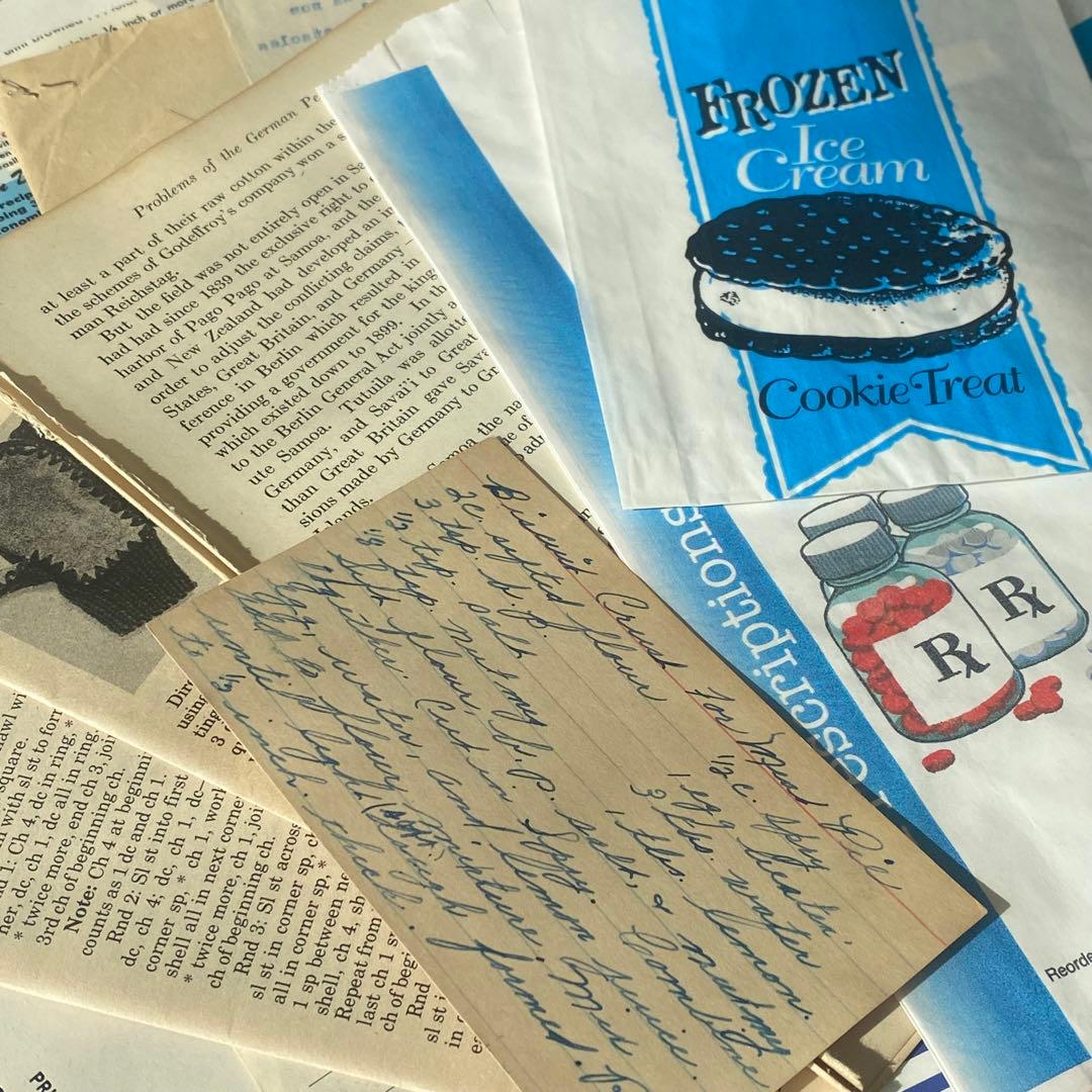 【222】 ヴィンテージ 紙ものセット 送料込み✩