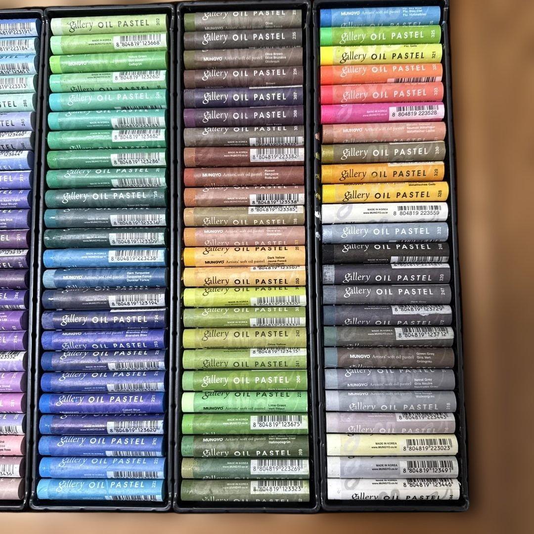 MUNGYO gallery オイルパステル 120色