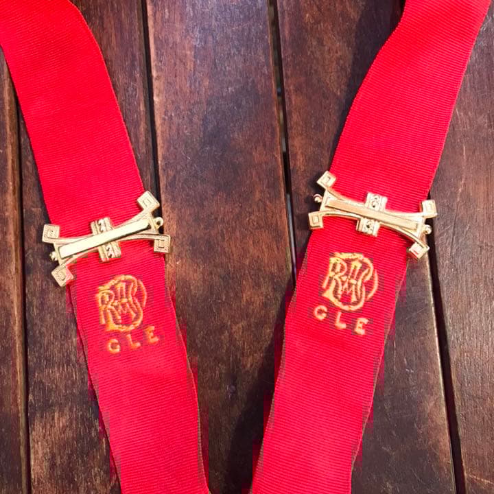 激レア！英国フリーメイソン首飾り イギリスアンティーク 秘密結社 オリジナル実物