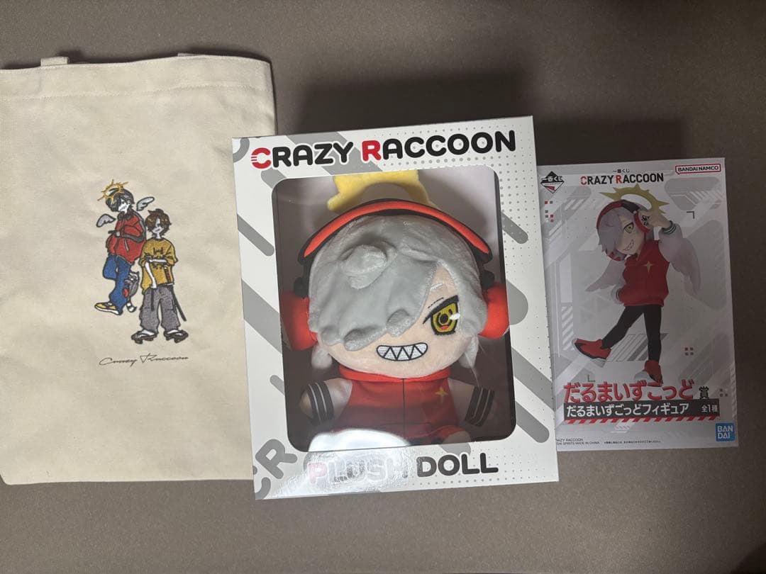 CRAZY RACCOON だるまいずごっど