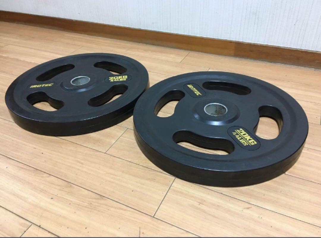 ②アイロテックIROTEC プレート20kg x 1枚穴径50mm(同時購入)