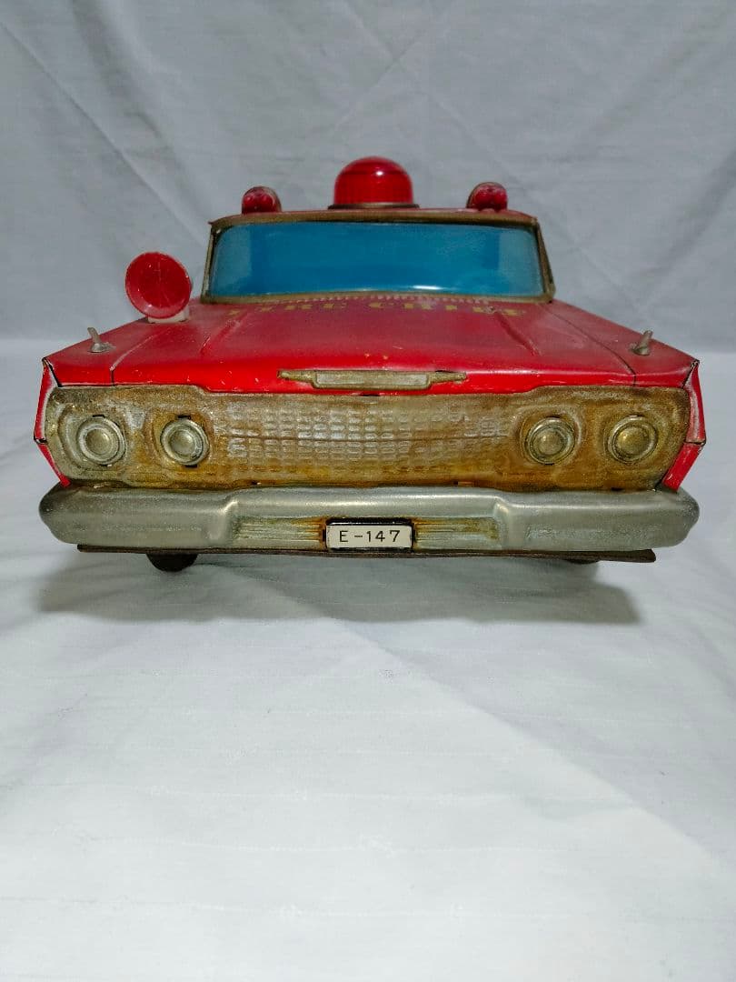 希少 NOMURA 消防車 FIRECHIEFCAR 昭和 レトロ TN マーク