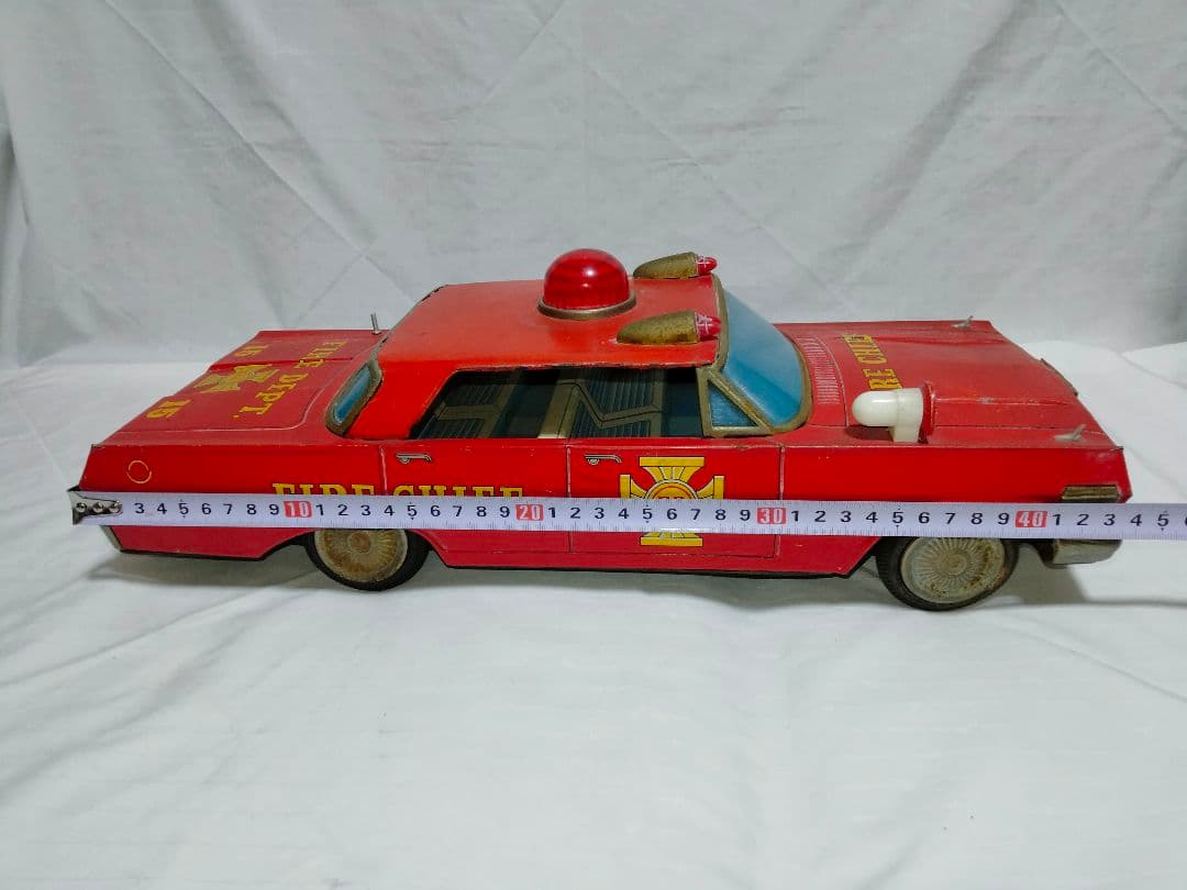 希少 NOMURA 消防車 FIRECHIEFCAR 昭和 レトロ TN マーク