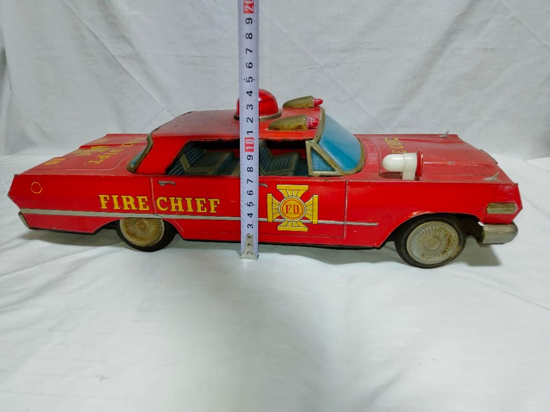 希少 NOMURA 消防車 FIRECHIEFCAR 昭和 レトロ TN マーク