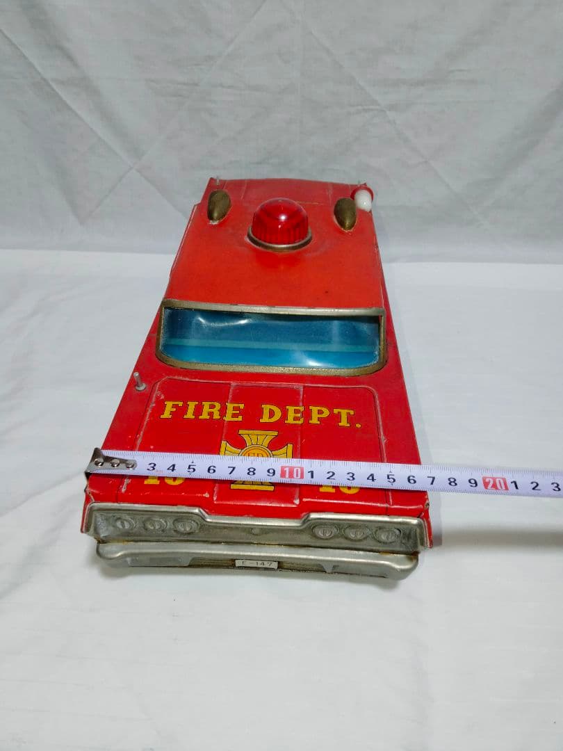 希少 NOMURA 消防車 FIRECHIEFCAR 昭和 レトロ TN マーク