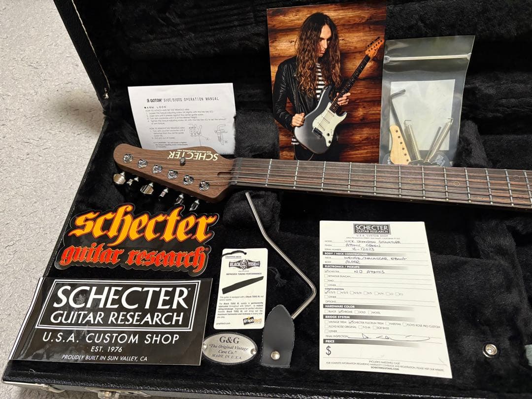 ギター Schecter USA Custom Shop Nick Johnston