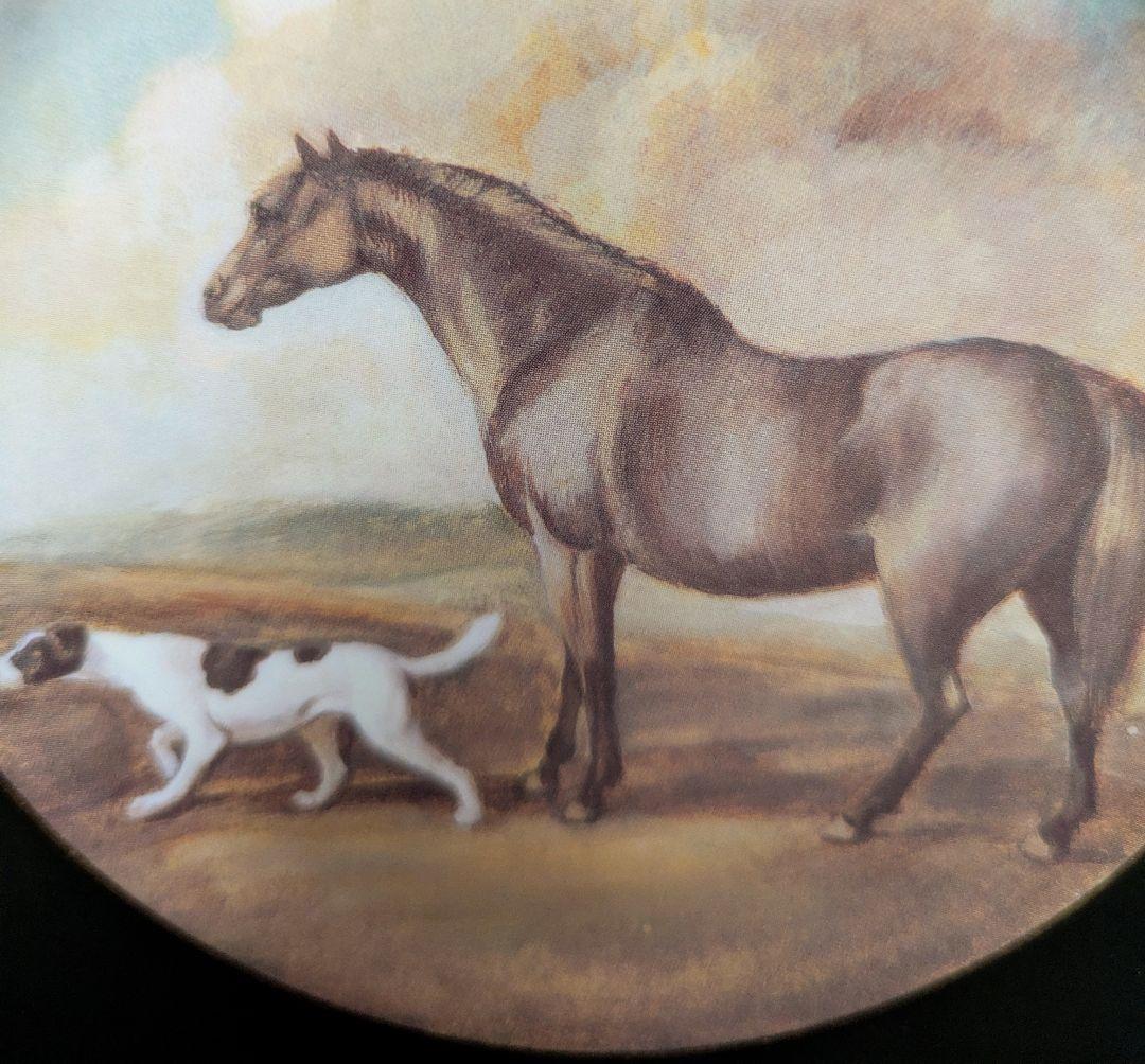 英国製ラルフローレン ヴィンテージ絵皿3枚セット 壁掛け 馬と猟犬 カントリー