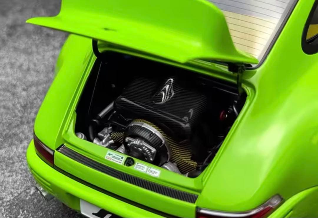 1:18 RUF SCR 2018バーチグリーン アロイ フルオープンカーモデル
