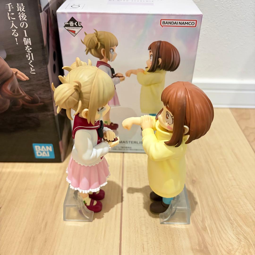 一番くじ 僕のヒーローアカデミア 幸せの上に お茶子 トガ E賞 ラストワン賞