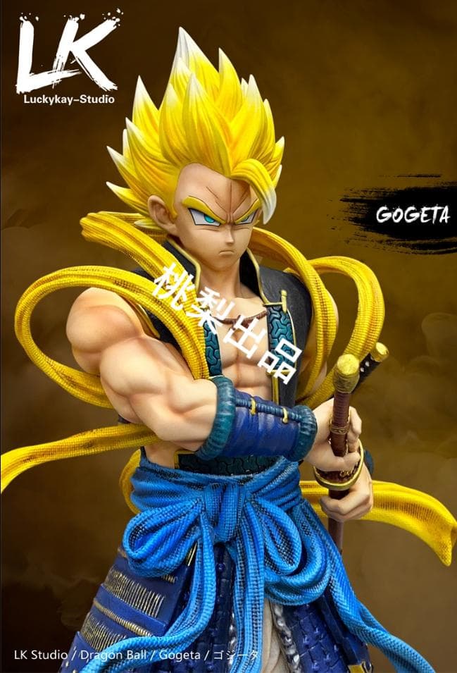 新品未開封『ドラコンボール』LK　ゴジータ　イエロー　ガレージキット スタチュー