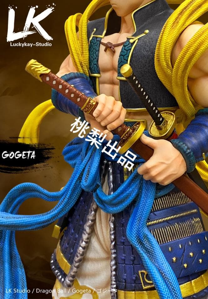 新品未開封『ドラコンボール』LK　ゴジータ　イエロー　ガレージキット スタチュー