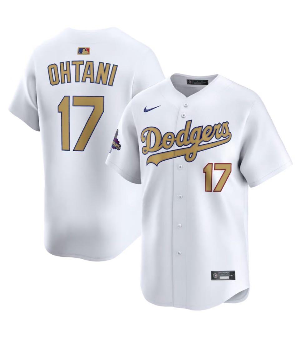 ドジャース　大谷翔平 選手　ゴールド コレクション　ユニフォーム　M