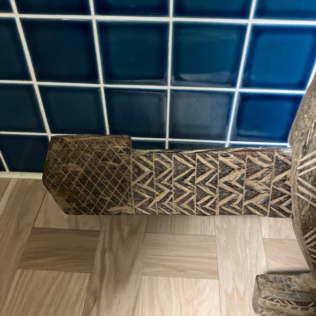 マリ　ドゴン族　木製ドアロック