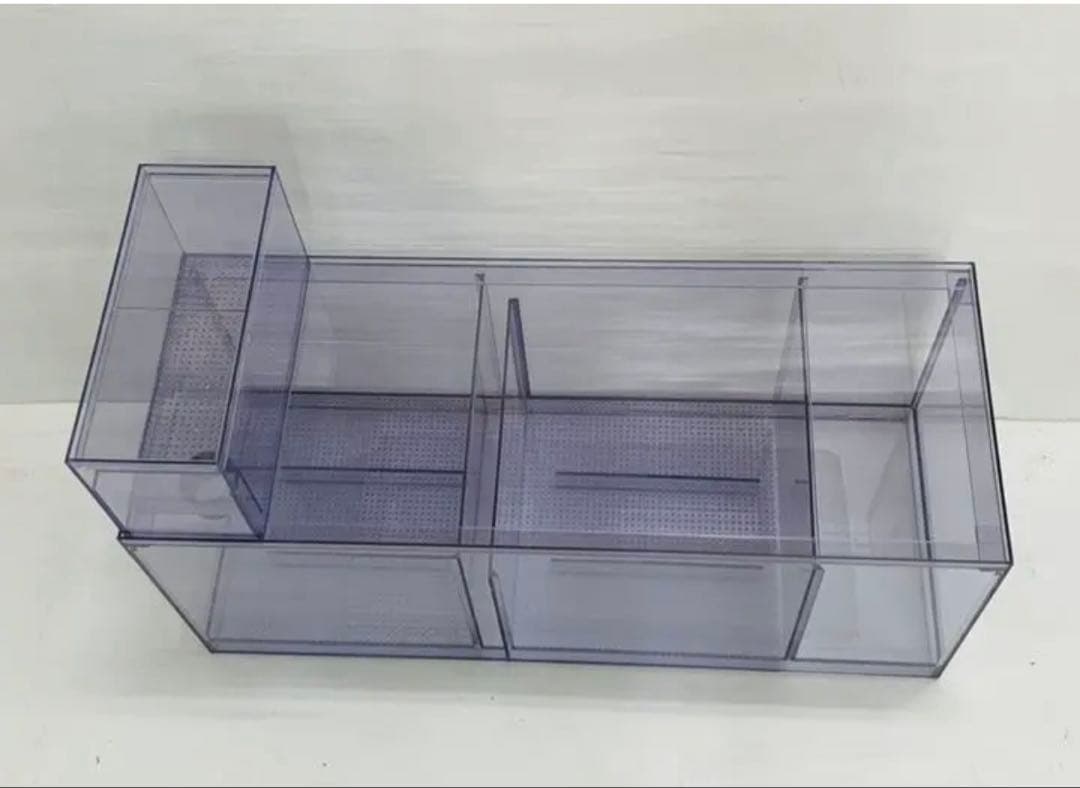 オーバーフロー水槽用塩ビ濾過槽 W750 D300 H300㎜