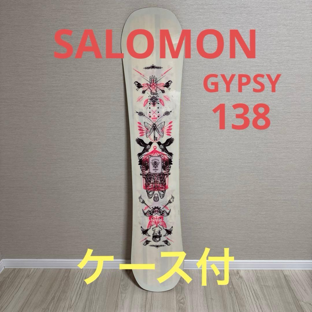 ★良品★ケース付★ SALOMON GUPSY 138 サロモン レディース