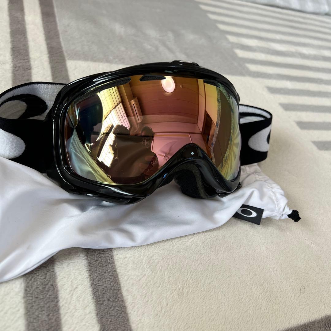 Oakley ミラーレンズ ゴーグル 収納袋付き