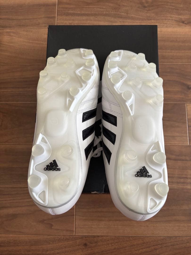 adidas GLORO ホワイト/ブラック スパイクシューズ　27cm