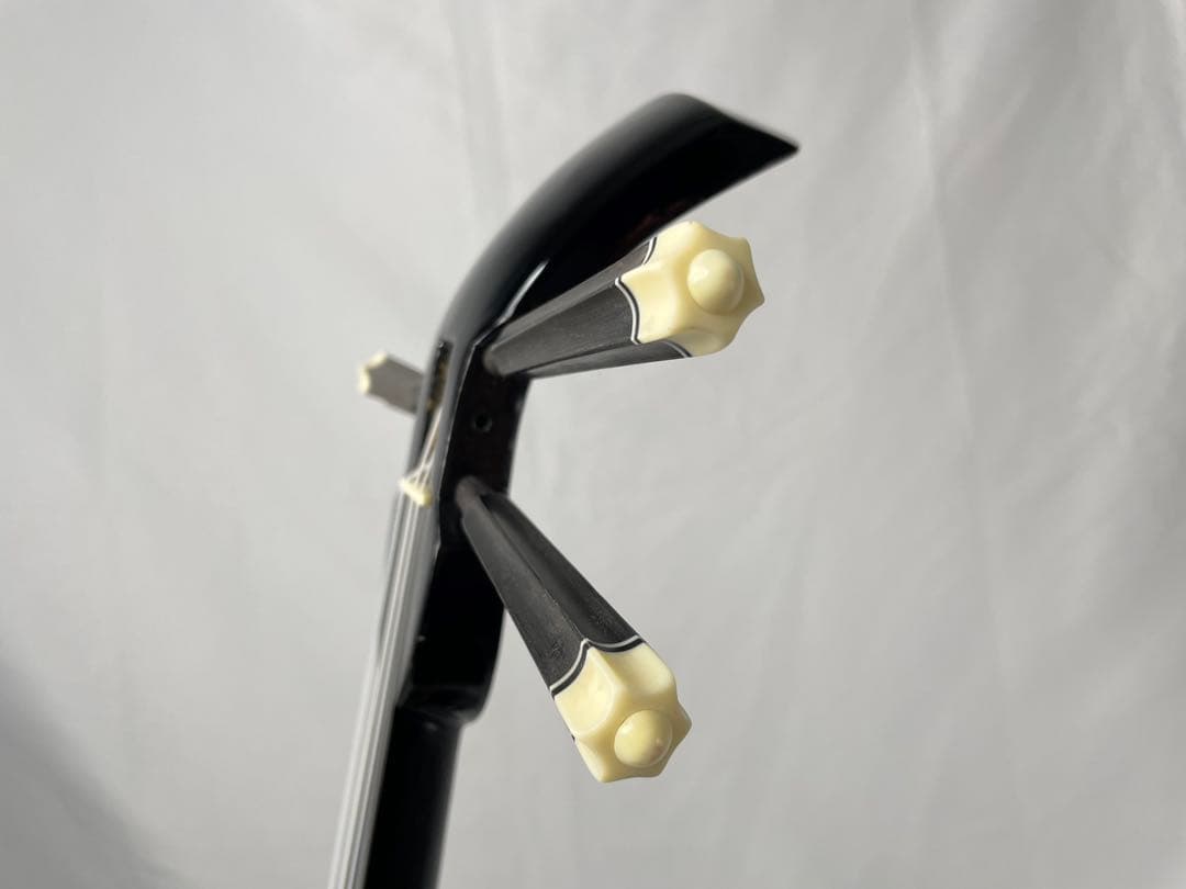 沖縄三線 ビンテージ人工皮 樫木棹