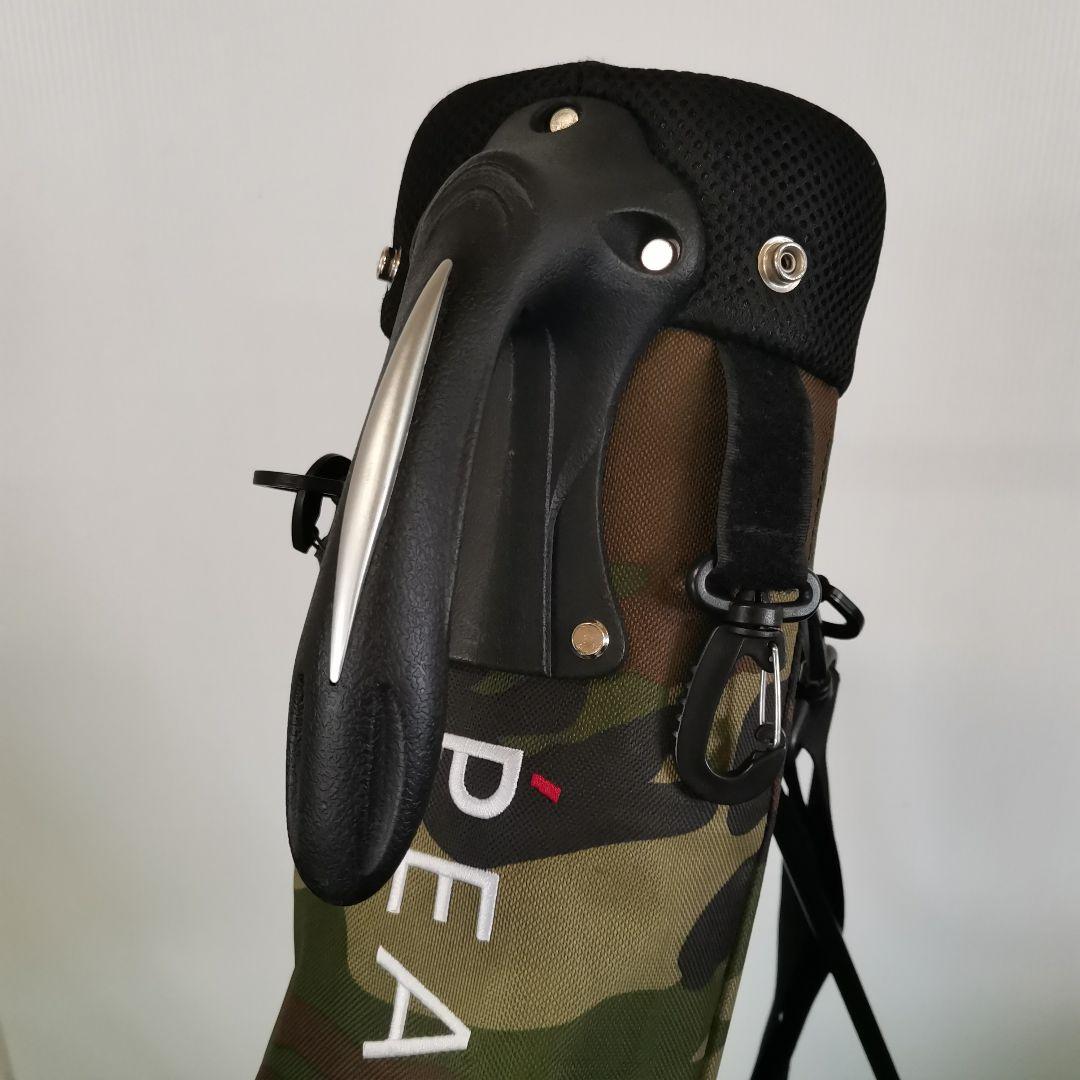 PEARLY GATES 迷彩 スタンド式ゴルフバッグ セルフスタンド カモフラ