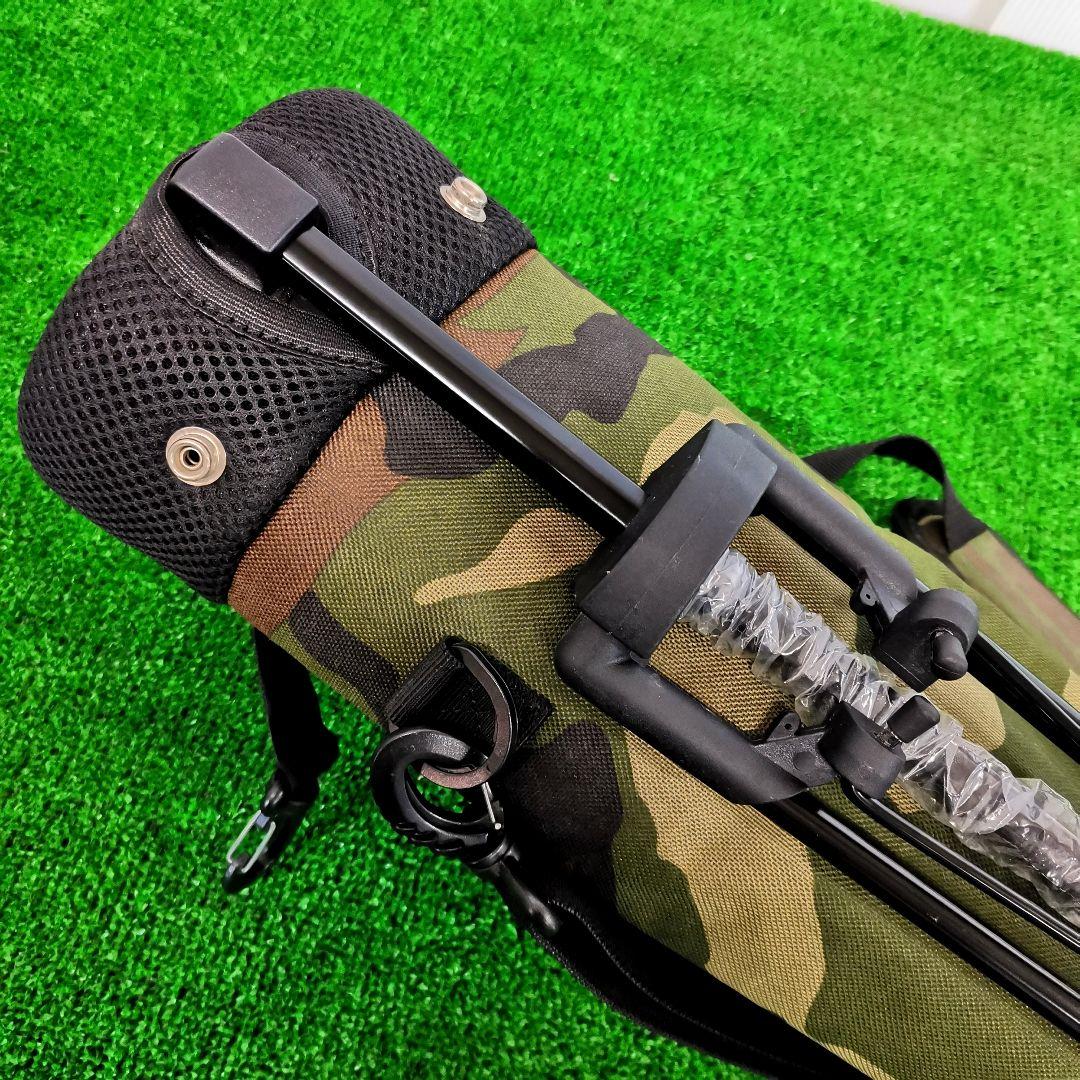 PEARLY GATES 迷彩 スタンド式ゴルフバッグ セルフスタンド カモフラ