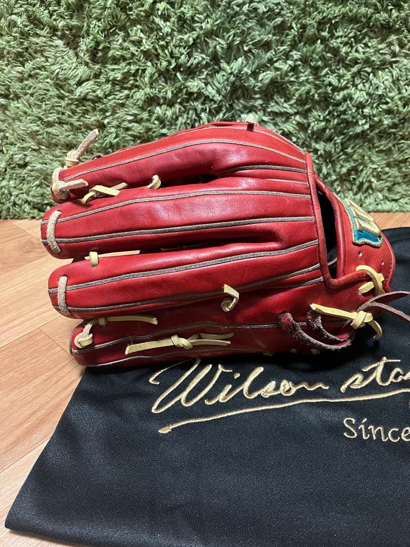 ウィルソンスタッフ 硬式外野手用グラブ D8型 Eオレンジ HWED8D