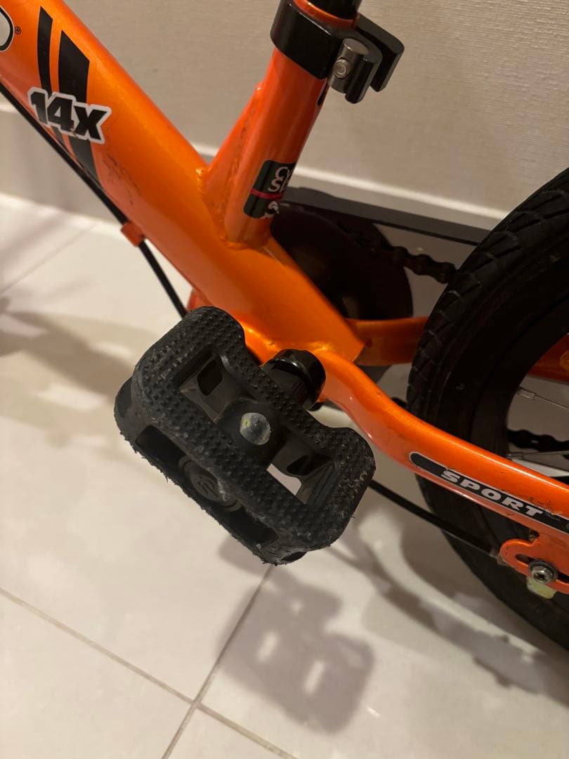 【たのメル便発送】ストライダー14X オレンジ