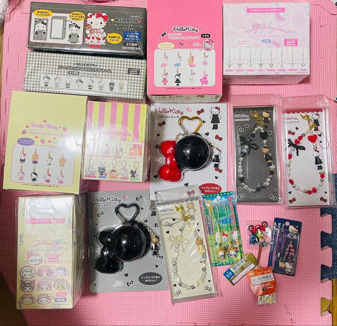 サンリオハローキティストラップマスコットまとめ売り