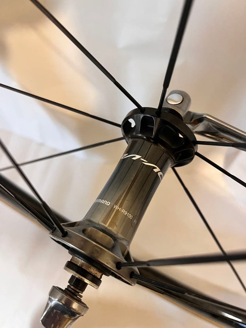 シマノWH-R9100 C40TUデュラエース　スプロケ付き　ホイールバック付き