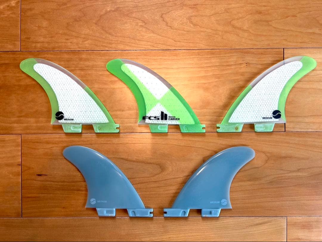 FCS II Carver 5フィンセットMサイズ