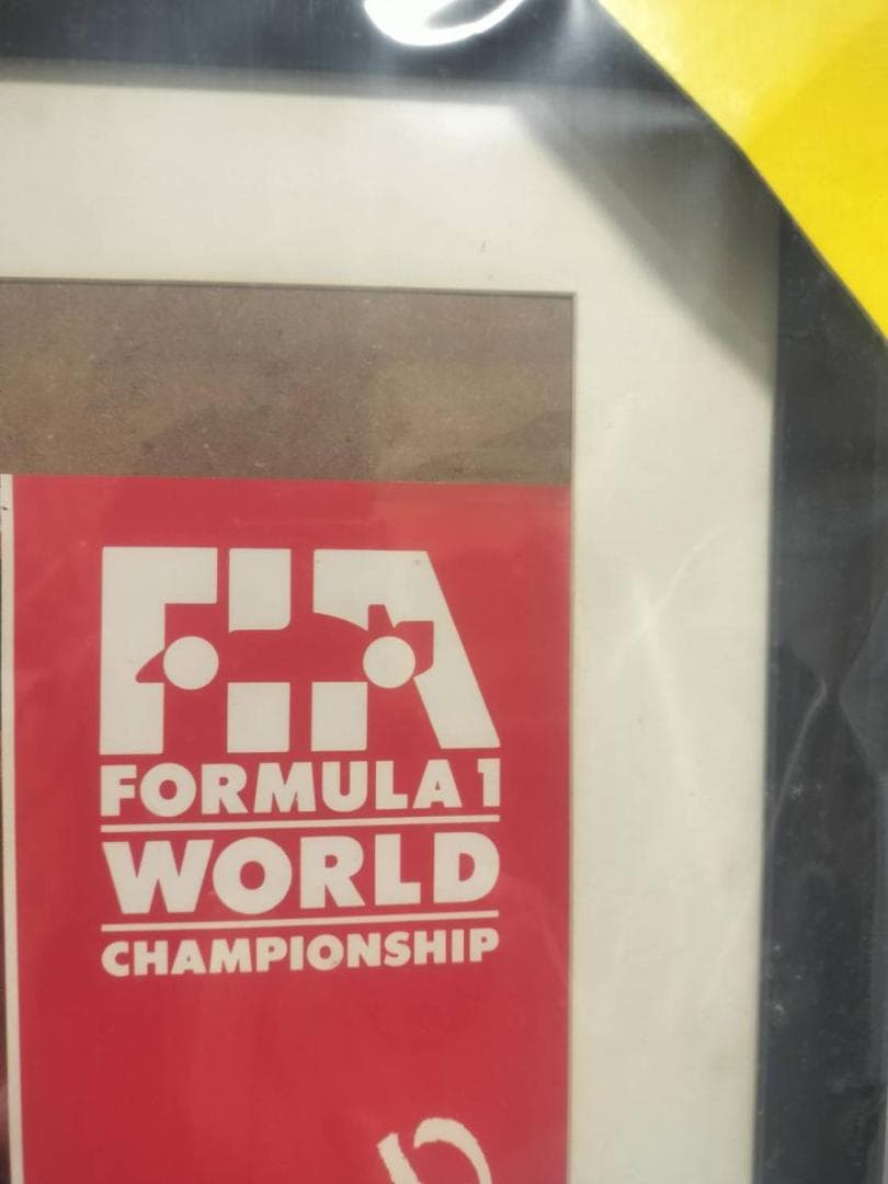 ◆アイルトンセナ F1 モナコGP オフィシャルポスター　1993年