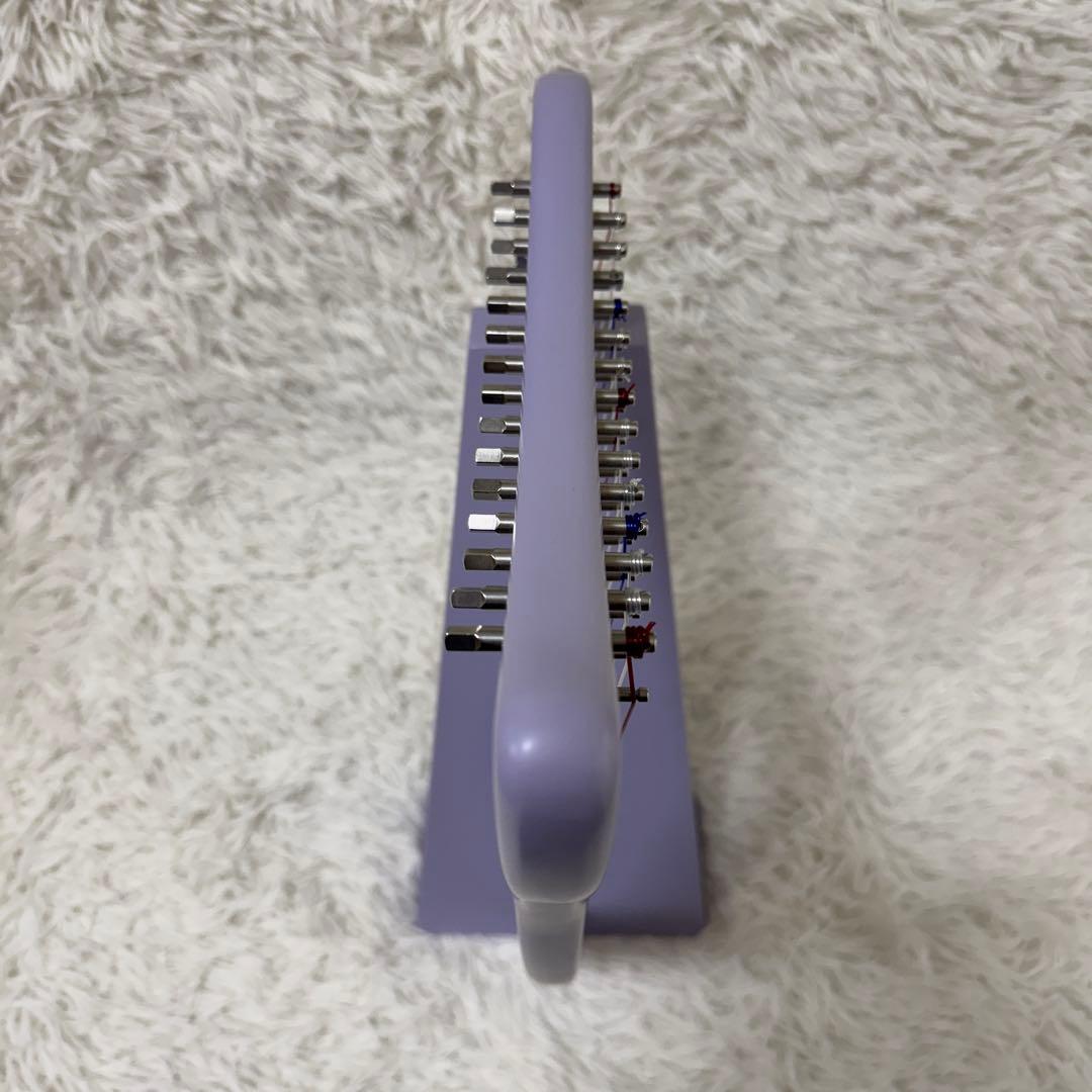 超軽量 パステルハープ パープル 15弦 ケース付き グレースハープ