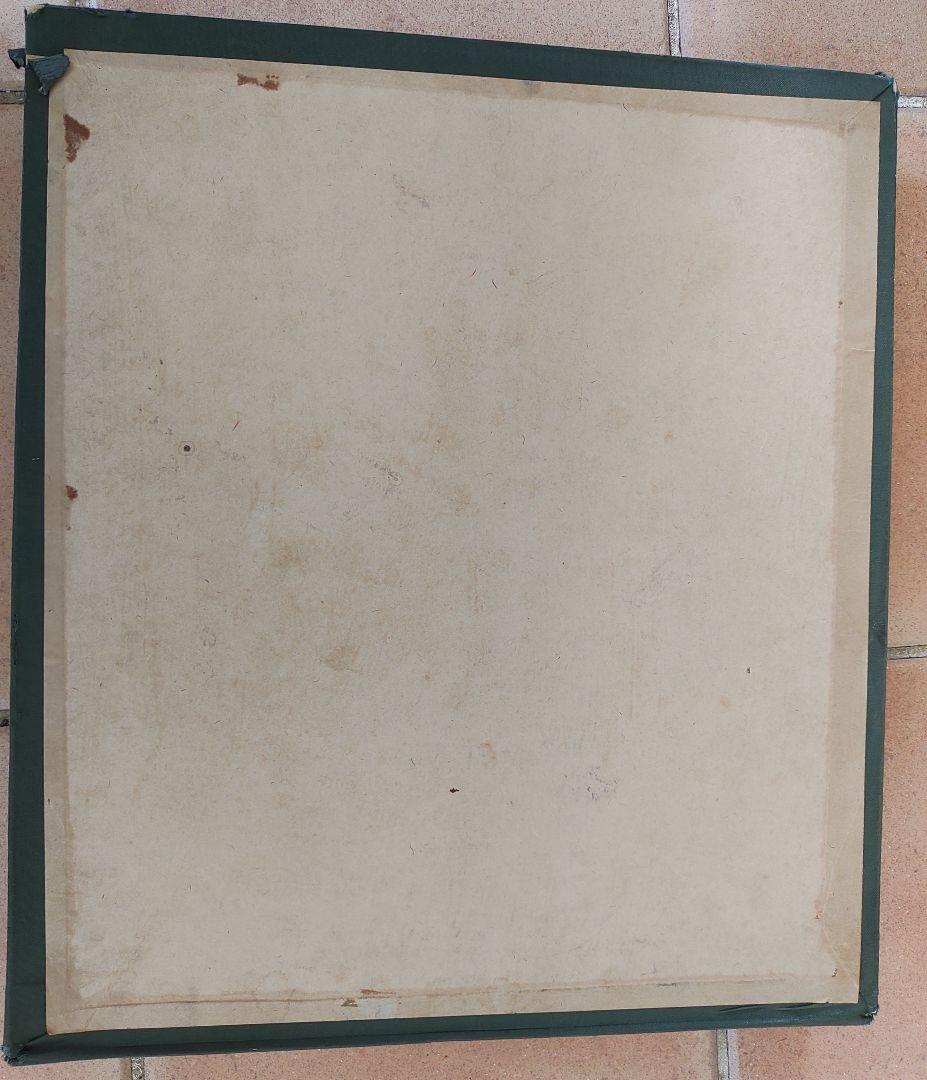 ピエールボンコンパン　油彩画　「卓上のレモン」