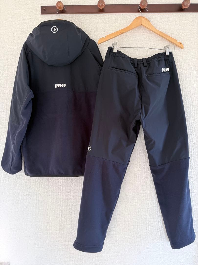 TFW49　FLEECE フーディ　パンツ　　セットアップ 上XL下L