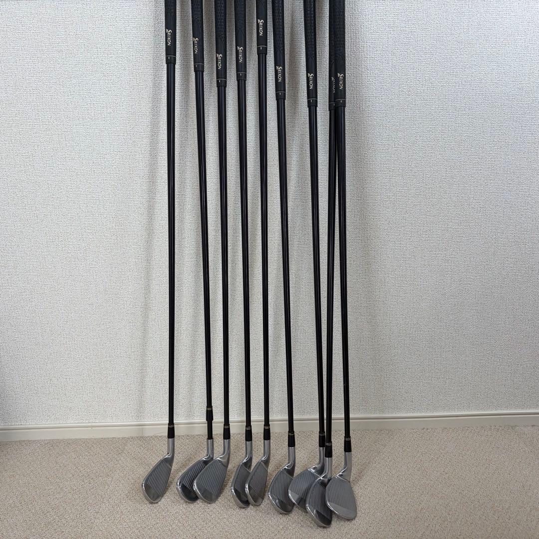 スリクソン　アイアン WR W-NI.Wt. 9本セット　カーボンシャフト　R